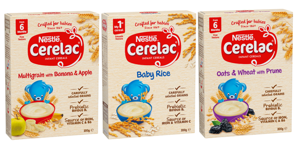 CERELAC Baby Cereals Range